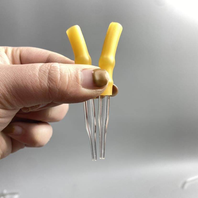 碱式滴定管头 碱式滴头附胶管和玻璃珠 滴定管配件10ml 25ml 50ml