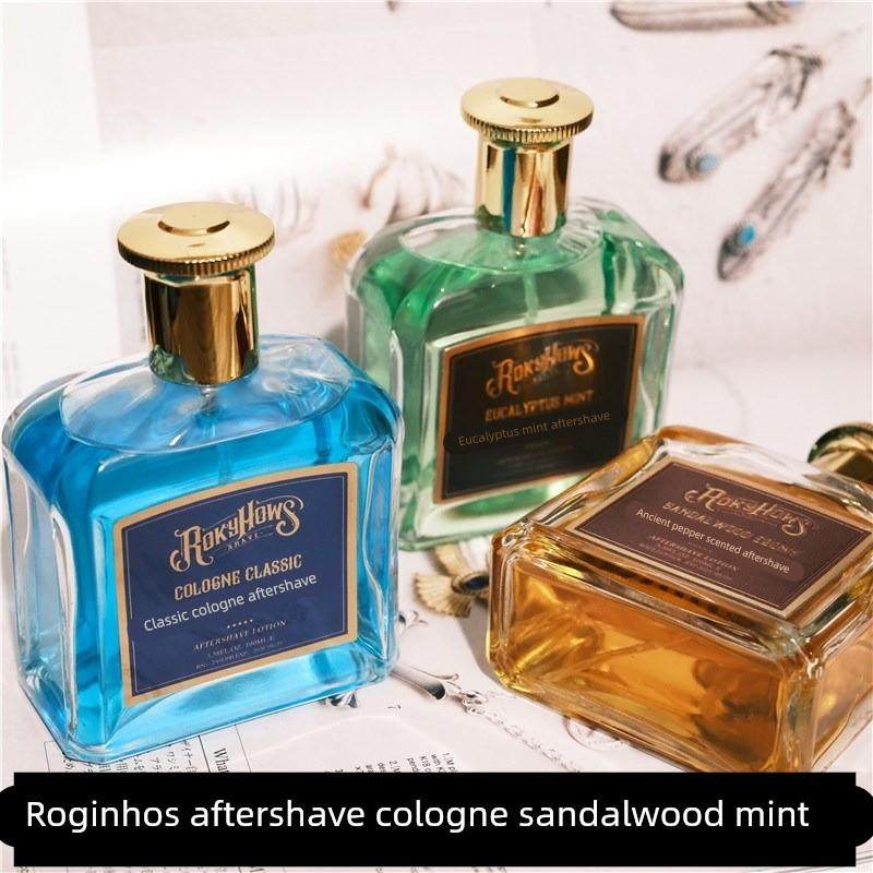 ROKYHOWS罗金霍斯男士剃须后护理爽肤水薄荷檀香经典古龙须后水
