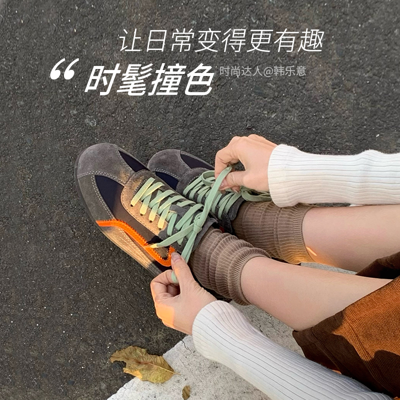 SAINTJACK圣积灰色德训鞋