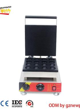 新款商用坚果花型华夫机不锈钢201电饼铛烤饼机松饼机NP900