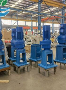 直叶斜叶桨式搅拌机立轴式快混搅拌混合设备ZJ-300折桨式搅拌机