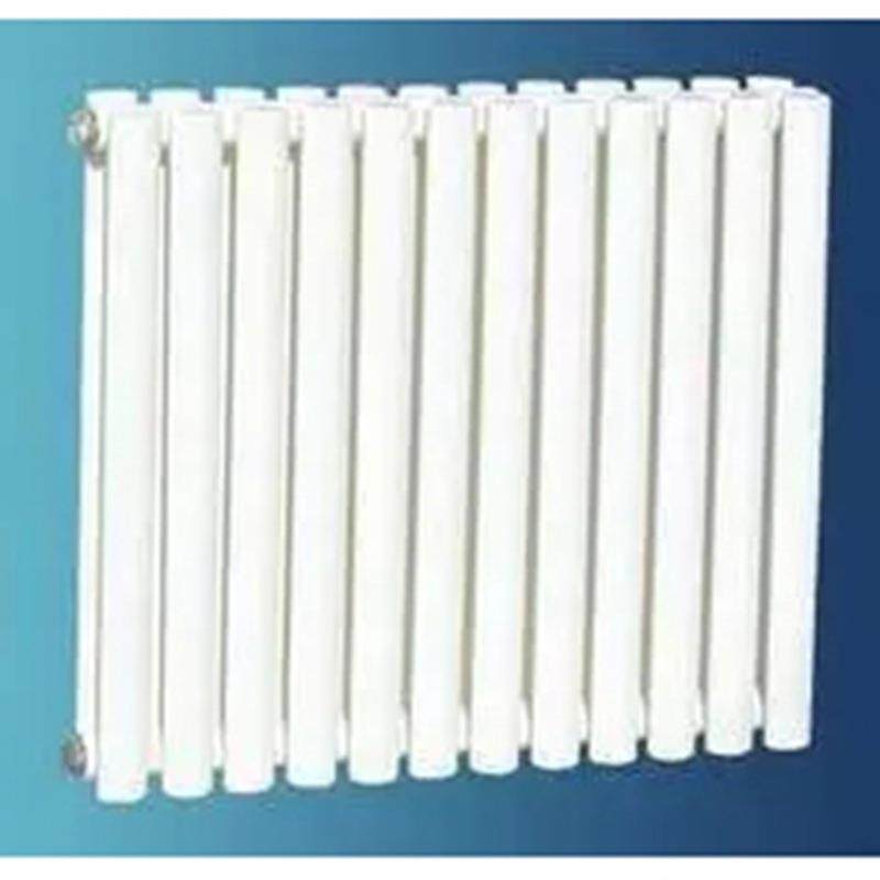 钢制暖气片散热器光椭圆滑烤漆表皮家用散热暖气片钢制水暖散热器