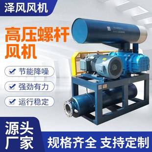 高压螺杆风机污水处理用螺杆机节能永磁变频高压螺杆一体鼓风机