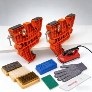 ACMEXX滑雪板打蜡熨斗套装保养滑雪装备单板双板维修刮蜡板工具包