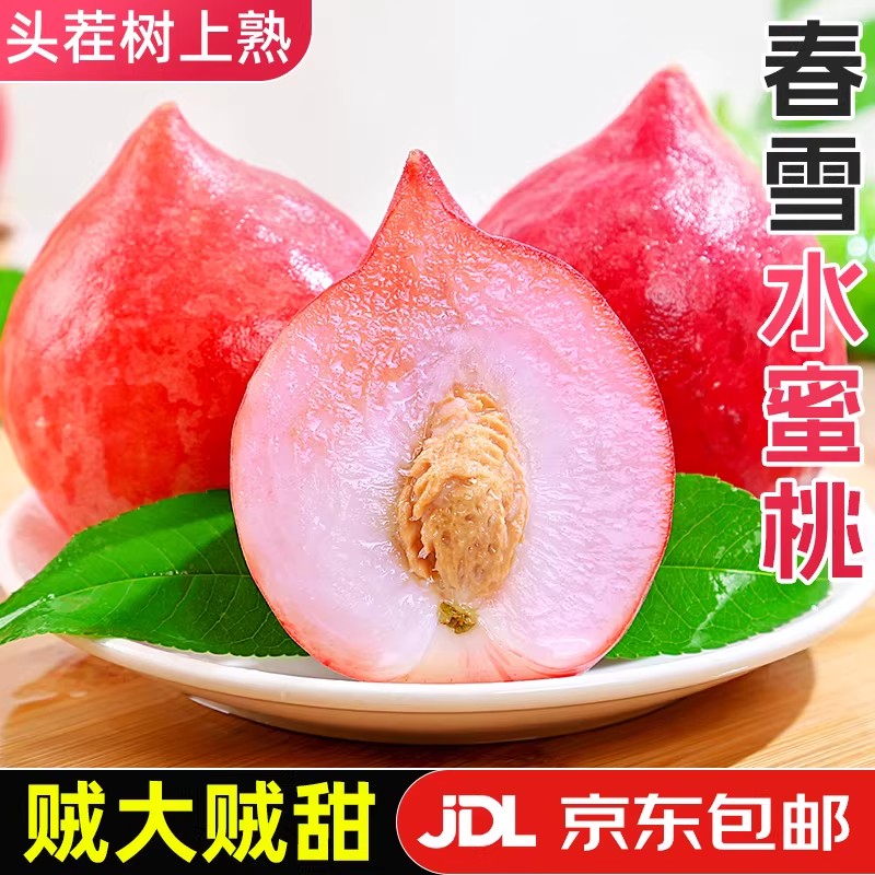 当季现摘新鲜大果脆桃整箱