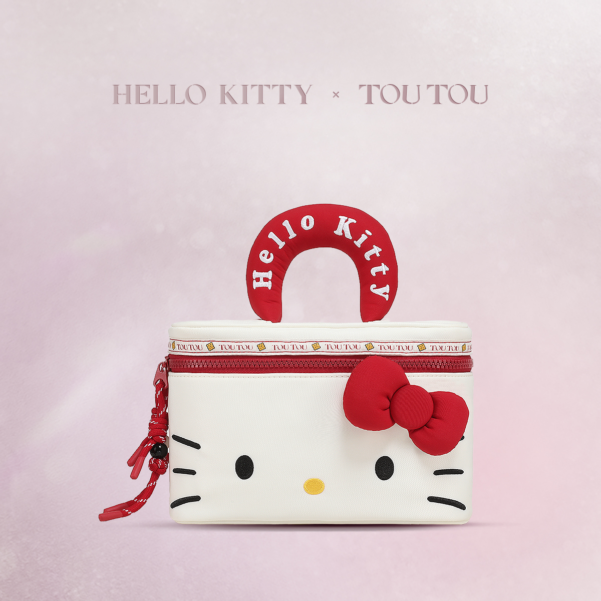 TOUTOUhellokitty三丽鸥凯蒂猫哈喽kt外出便捷化妆包可爱生日礼物