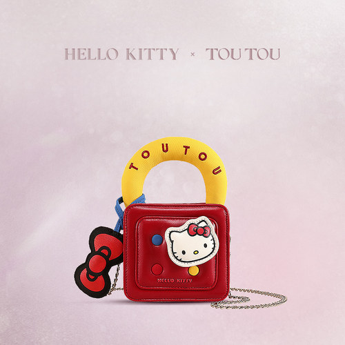 TOUTOUhellokitty红色包包三丽鸥女童儿童女孩生日礼物520送女友