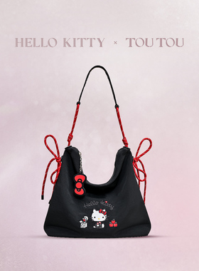 TOUTOUhellokitty三丽鸥凯蒂猫哈喽kt帆布包大容量轻便出游托特包