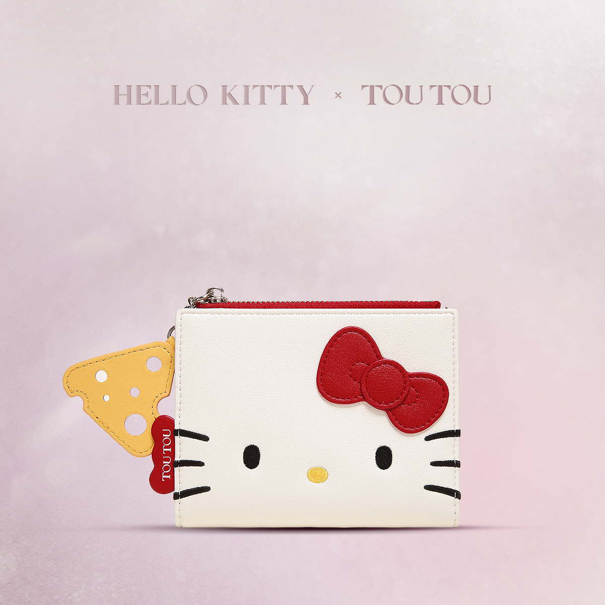 TOUTOUhellokitty凯蒂猫女童儿童钱包哈喽kt多卡位零钱包生日礼物