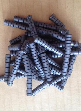 D6*2厂家现货直销小耳机喇叭磁铁，喇叭黑色小磁钢，耳塞磁铁