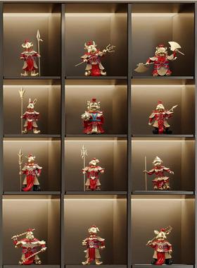 十二生肖本命龙年生日礼物家居桌面酒柜电视柜装饰品龙摆件吉祥物