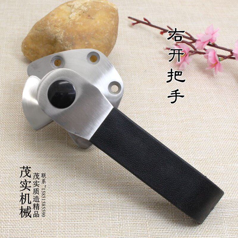 防烫蒸箱门把手 烘箱门把手 蒸柜拉手 蒸柜门锁  商用厨具配件