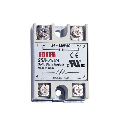 精选单相固态继电器SSR25A 220V直流控交流10/25/40/60/75/100DA