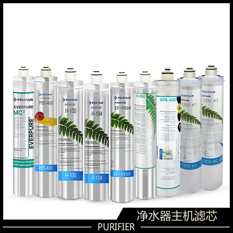 爱惠浦净水器滤芯H100H104BH2 4FC-S PBS400 MC2 OW4 EF-900pPR04