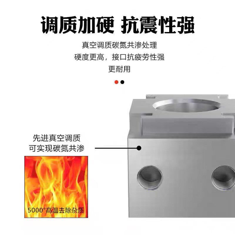 OK夹具 cnc加工中心工装多工位并列式双向侧面加长膨胀式压紧虎钳