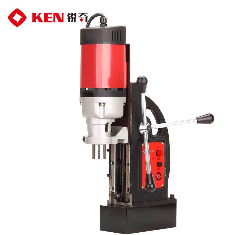 上海KEN锐奇磁座钻6023N/28/32/49多功能工业级磁力钻磁铁钻吸铁