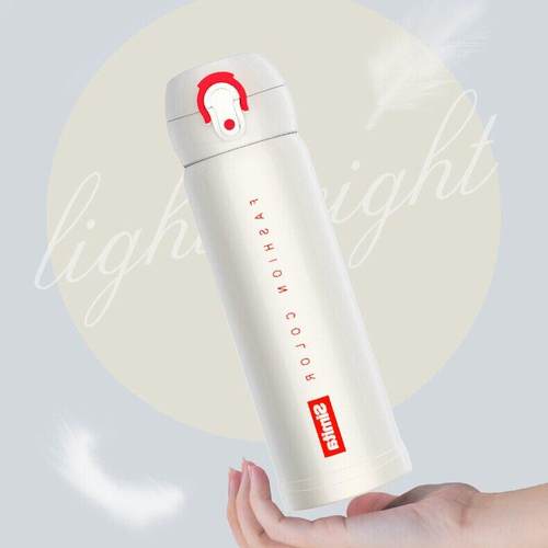 500ml施密特304不锈钢大容量水杯学生儿童保温杯飞剑保冷弹跳茶杯