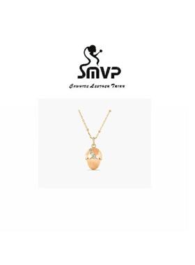 钛钢珐琅项链【SMVP】设计感轻奢蜂巢榛果项链 女时尚百搭锁骨链