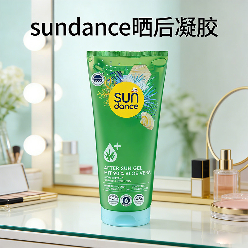 德国Sundance太阳舞dm旗下48小时补水晒后修复芦荟胶