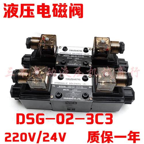 DSG-02-3C2电磁阀2B2 2B3B 3C3 3C4 3C6 2D2 03 A220 D24 -DL LW