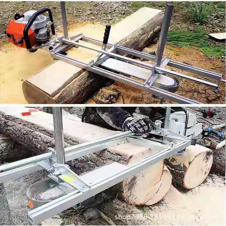 专业油锯开板架电锯神器锯板机开板器解板开料支架割板裁板子树原
