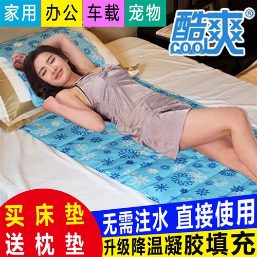 凝胶冰床垫冰垫免注水沙发降温坐垫单双人床凉席学生宿舍降温神器