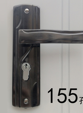 老式小50锁体室内门锁锁芯老款木门锁配锁锁具配件面板孔距155mm