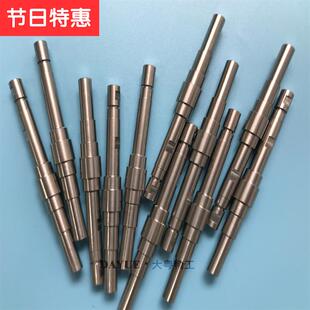 不锈钢细h长轴加工螺牙挫花短轴定制无心磨加工台阶多级活塞杆