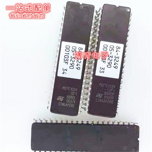 HN27C1024HG-85 M27C1024-12F1 镜面芯片 CDIP-40 存储芯片 进口
