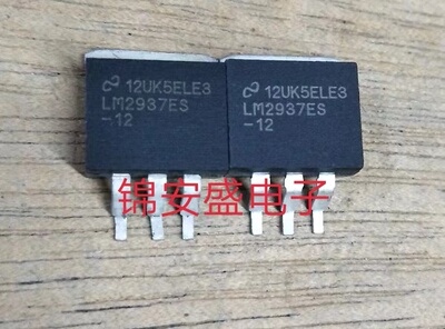 LM2937ES-12   线性稳压器 低压差稳压芯片 贴片TO-263 电压调节
