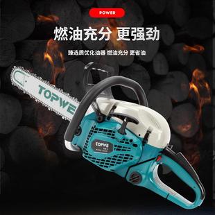 家用大功率油锯伐木锯手提链条锯油锯汽油伐木砍树汽油锯定制