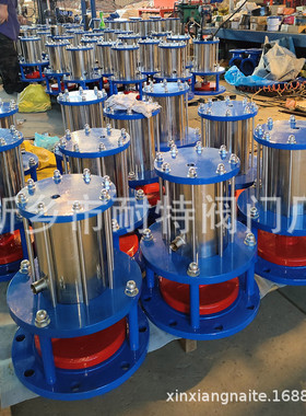 液动池底排泥阀J742X耐特厂家批发角式手动排泥阀