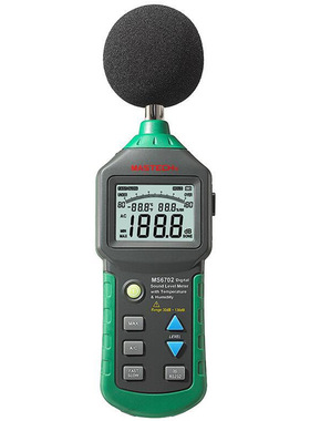 MASTECH华仪MS6702三合一声级计手持式分贝仪温度湿度测量噪音计