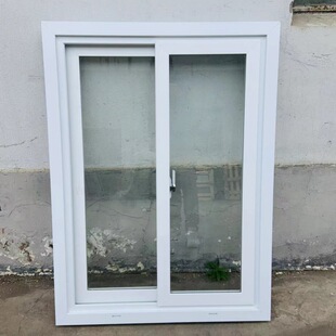 豪华款 800mm 箱房中空钢化塑钢推拉窗1100