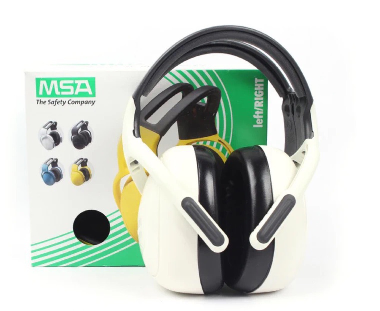 MSA/梅思安10087427 中衰减左右耳罩（SNR28dB）头戴式防护耳罩