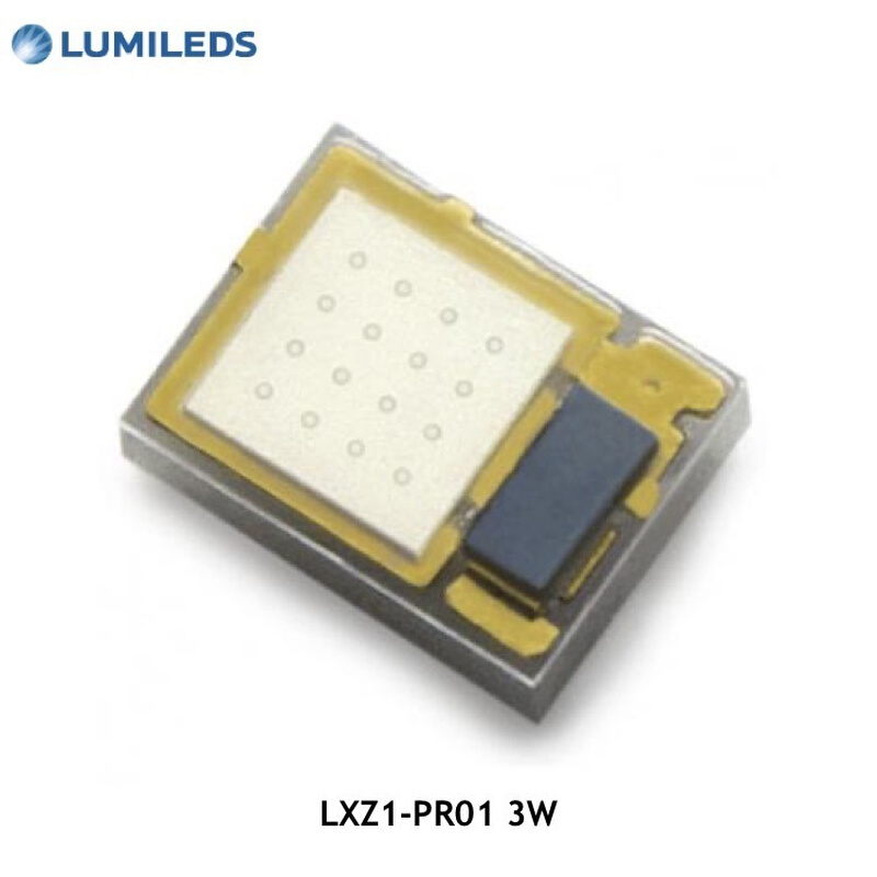 深海照明灯用的深蓝光3W大功率LED灯珠LXZ1-PR01