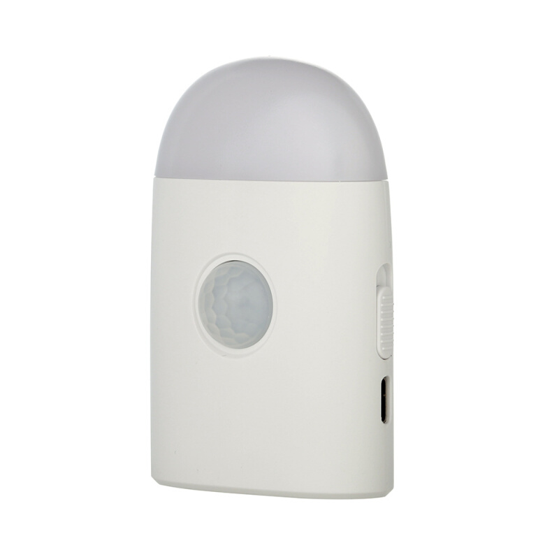 批发可悬挂式小夜灯卧室卫生间充电红外人体感应灯智能衣柜小夜灯