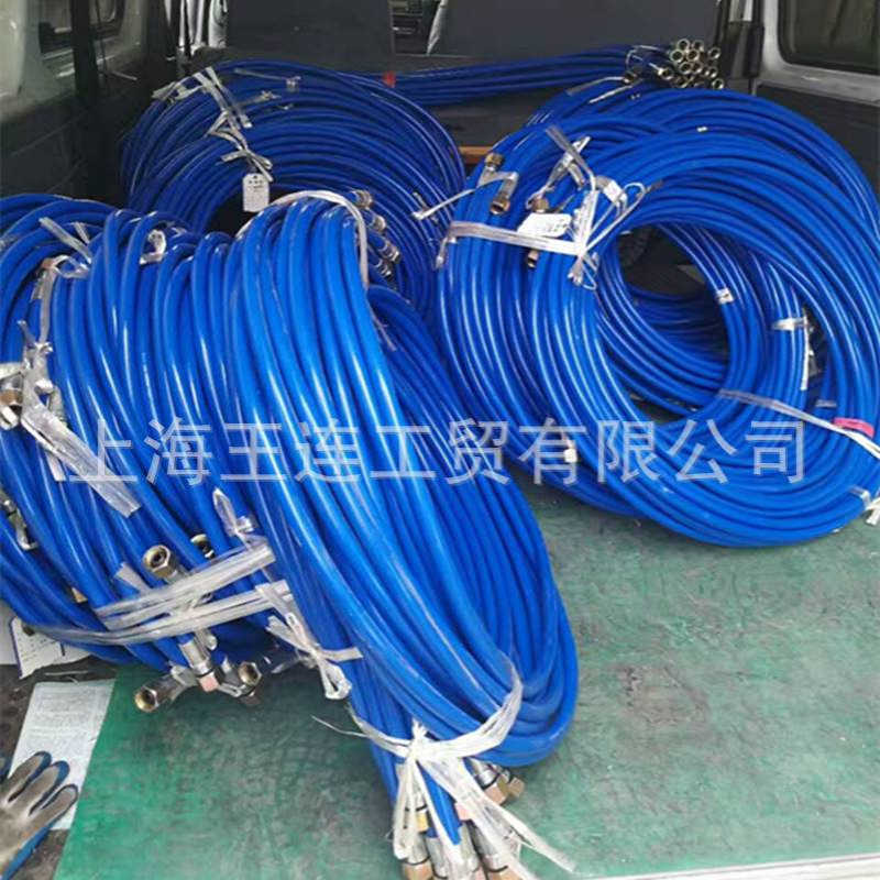 喷涂机油漆管高压喷漆喷涂长江长海泵通用两层钢丝内径6.8.10优惠