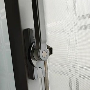 防护窗户窗户锁扣安全平移窗锁推拉门锁钩窗扣移门塑钢门窗月牙锁