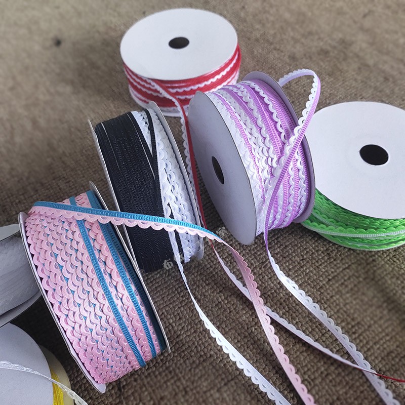 波浪织带水兵带花边布料边条苗族辅料布依族服装饰苗绣牙边民族风