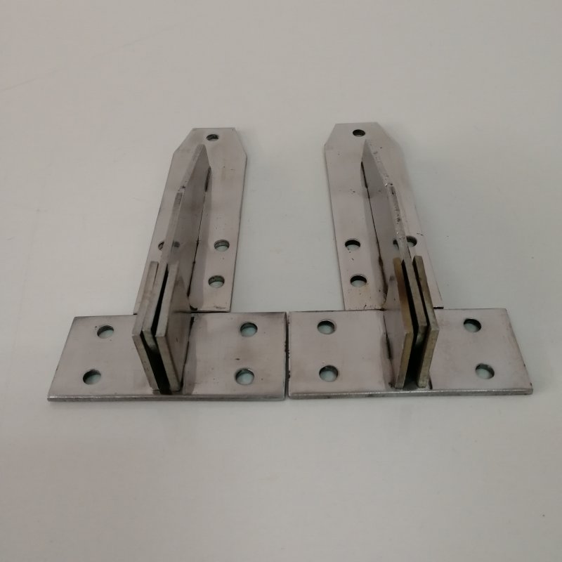 优质不锈钢合页90度角焊接铰链商用酒店饭店厨房平门承力蒸柜门较