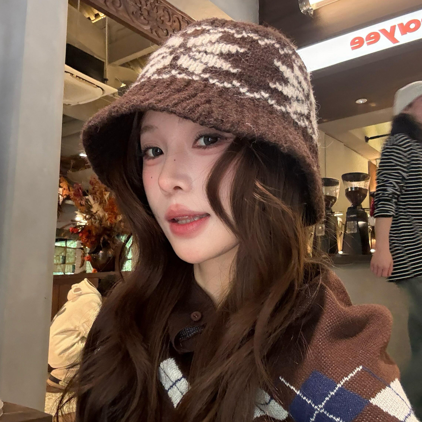 费尔岛复古针织帽2026新款秋冬保暖渔夫帽学生大头围百搭冷帽盆帽,服饰配件/皮带/帽子/围巾,帽子,淘宝优惠券,粉丝福利购,淘宝优惠卷