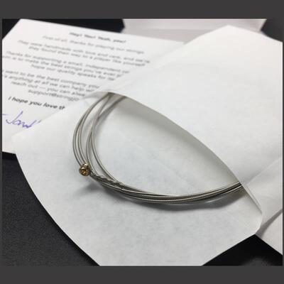 美产手工Stringjoy镀镍合金吉他弦 6弦7弦电吉他1046套装琴弦0942