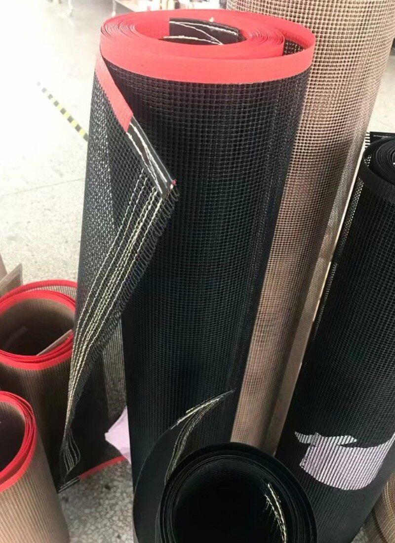 烘干输送带 热销铁氟龙网 特氟龙网带 热收缩机uv固化机传送带