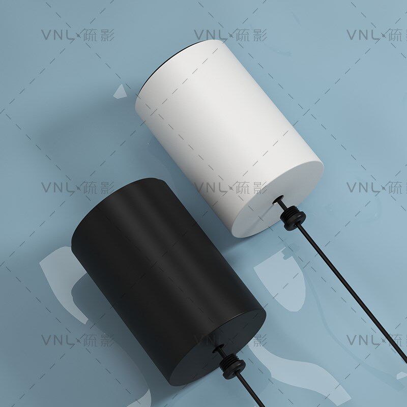 新款餐厅农庄吊灯220V灯具自动升降器悬停E27灯头DIY认证配件