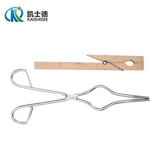 实验室冷凝管夹 烧杯烧瓶夹试管夹止水夹 坩埚钳十字夹双顶丝