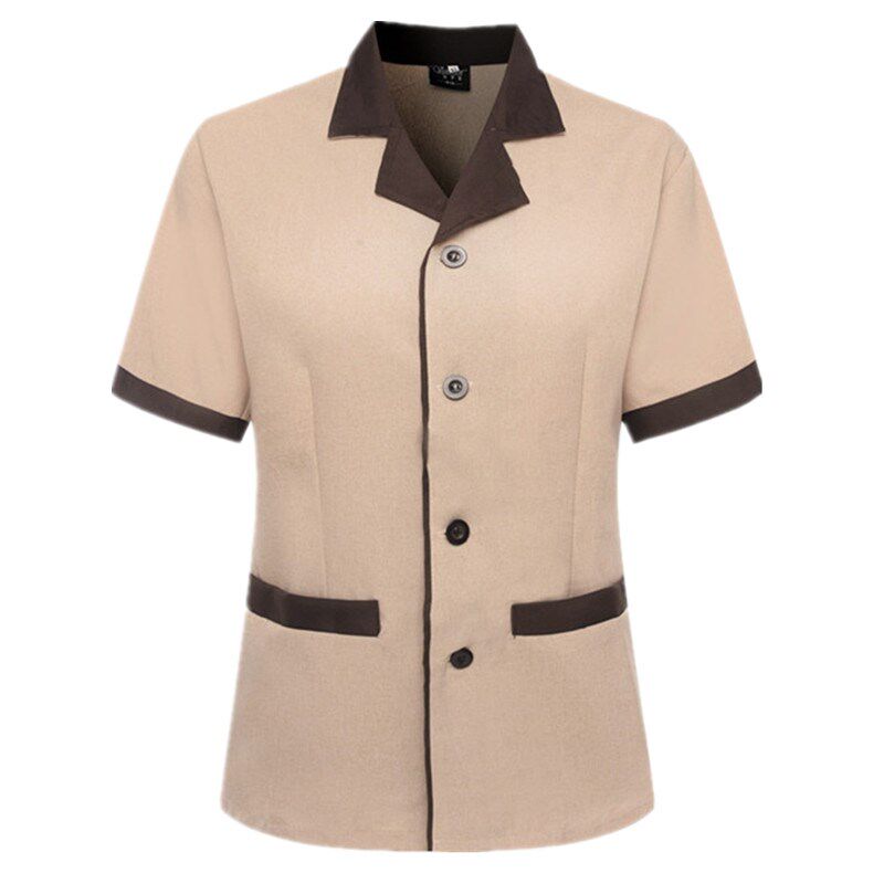 保洁服短袖宾馆客房酒店楼层物业保洁工作服长袖服务员工装PA制服