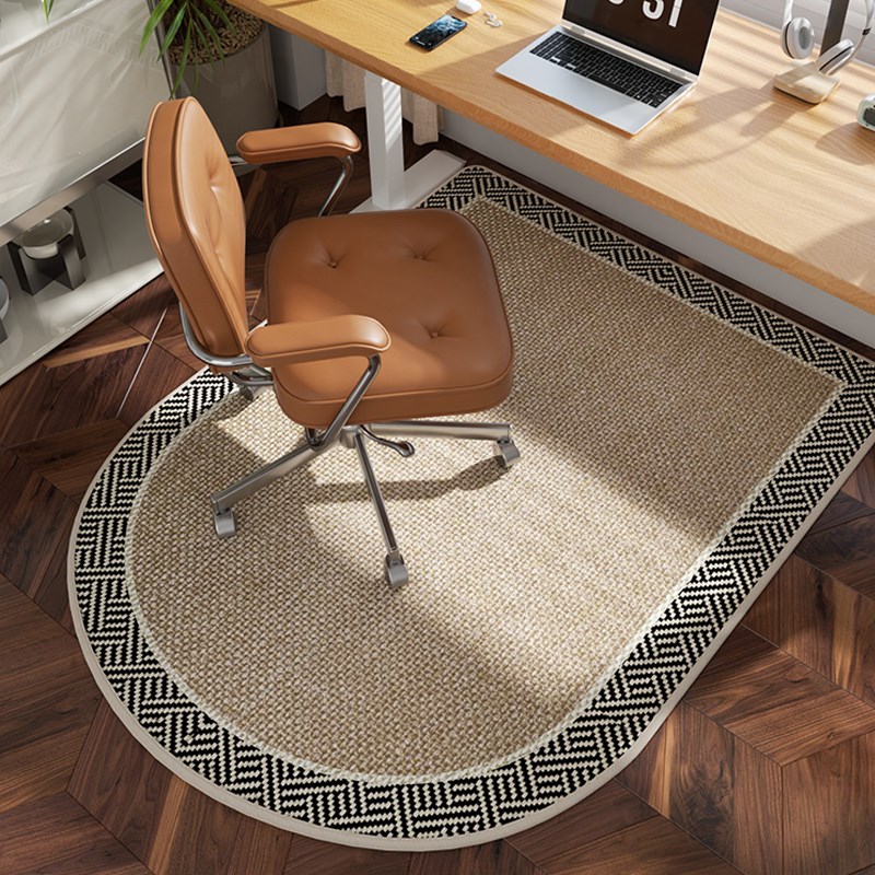 拱形地毯卧室电脑椅子地垫客厅沙发转椅地板垫子家用书房摇椅脚垫