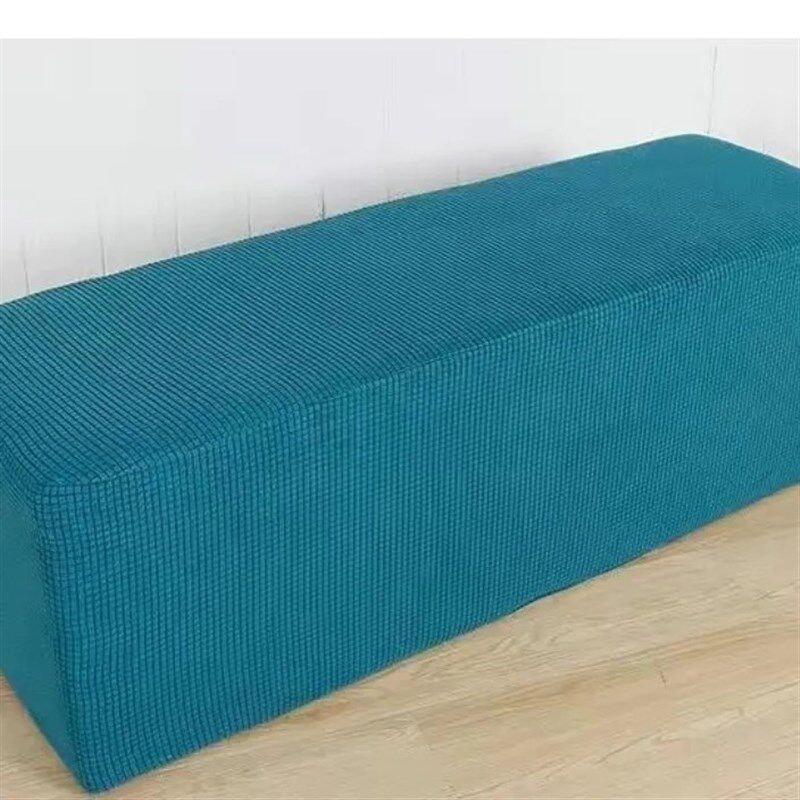 定制长方形凳子套罩加厚钢琴沙发凳服装店长条凳化妆试鞋换鞋凳子