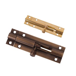 实心黄铜大门明装木门窗户铜插销门栓扣搭扣老式仿古门闩小插销锁